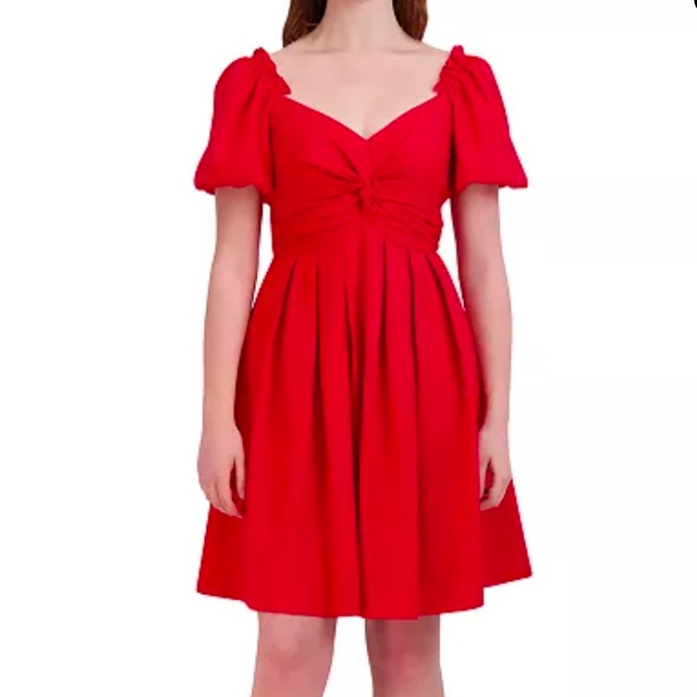 Red knot front dress by Julia Jordan - brand new, never worn